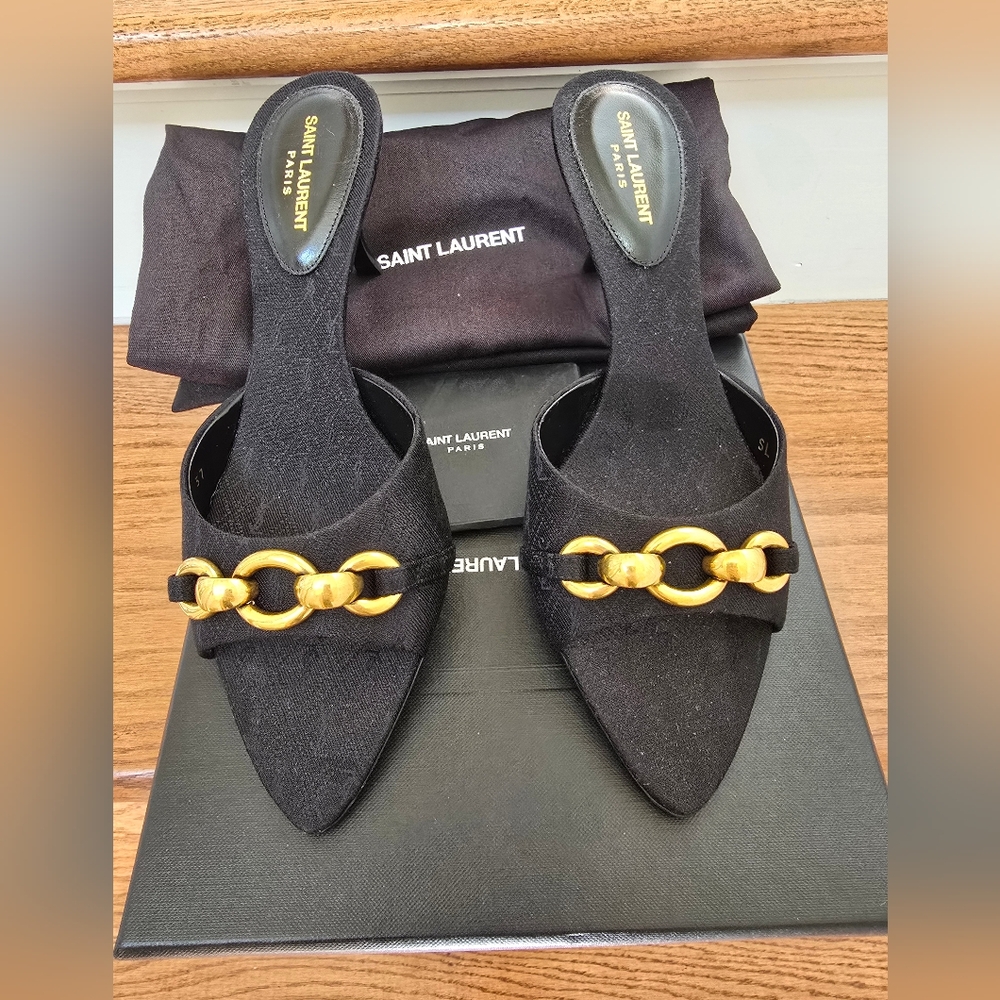 Saint Laurent Le Maillon Open Toe